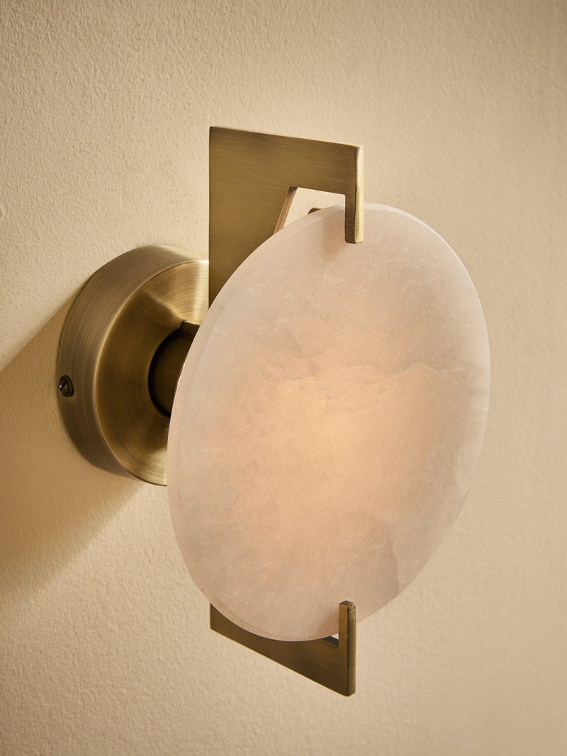 MADE Quila brass wall light (British brand)