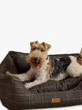 Joules Henson Check pet bed with padded sides, UK version