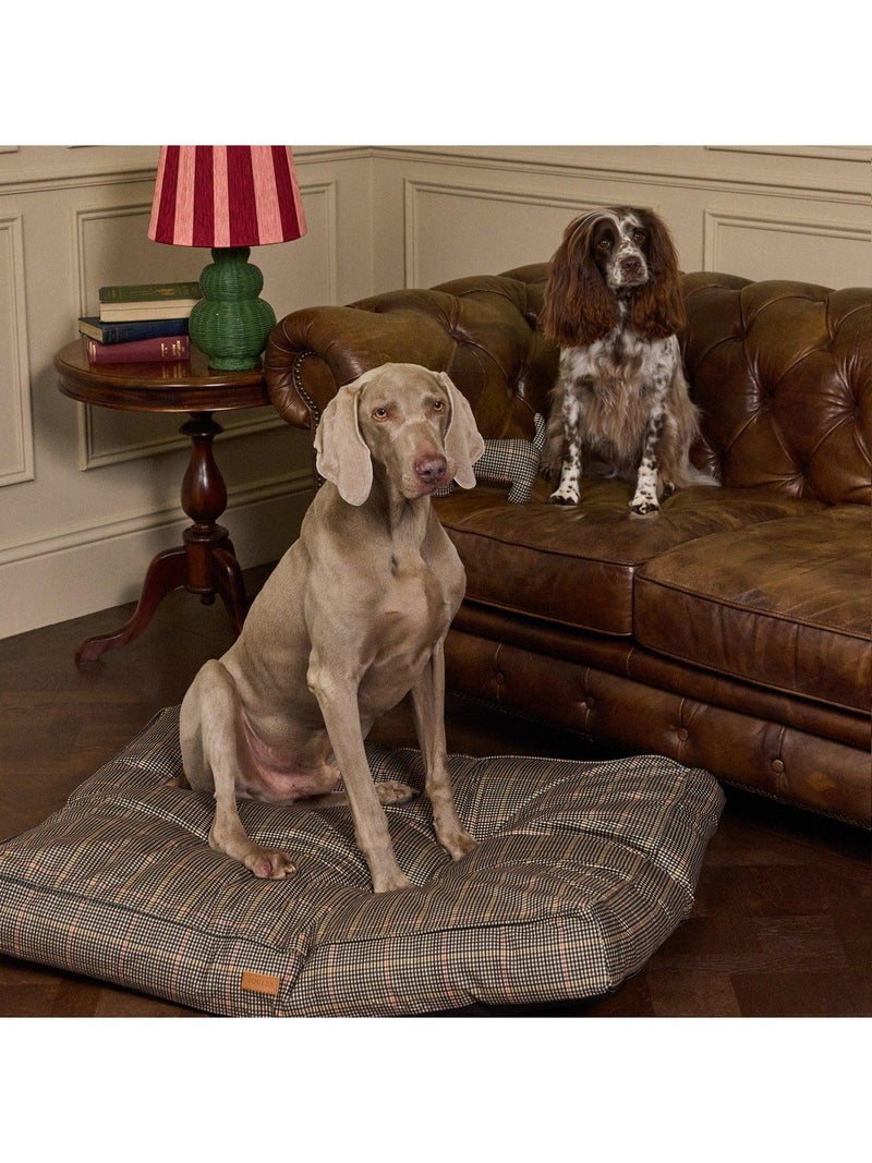 Joules Henson Check pet duvet with non-slip base, UK version