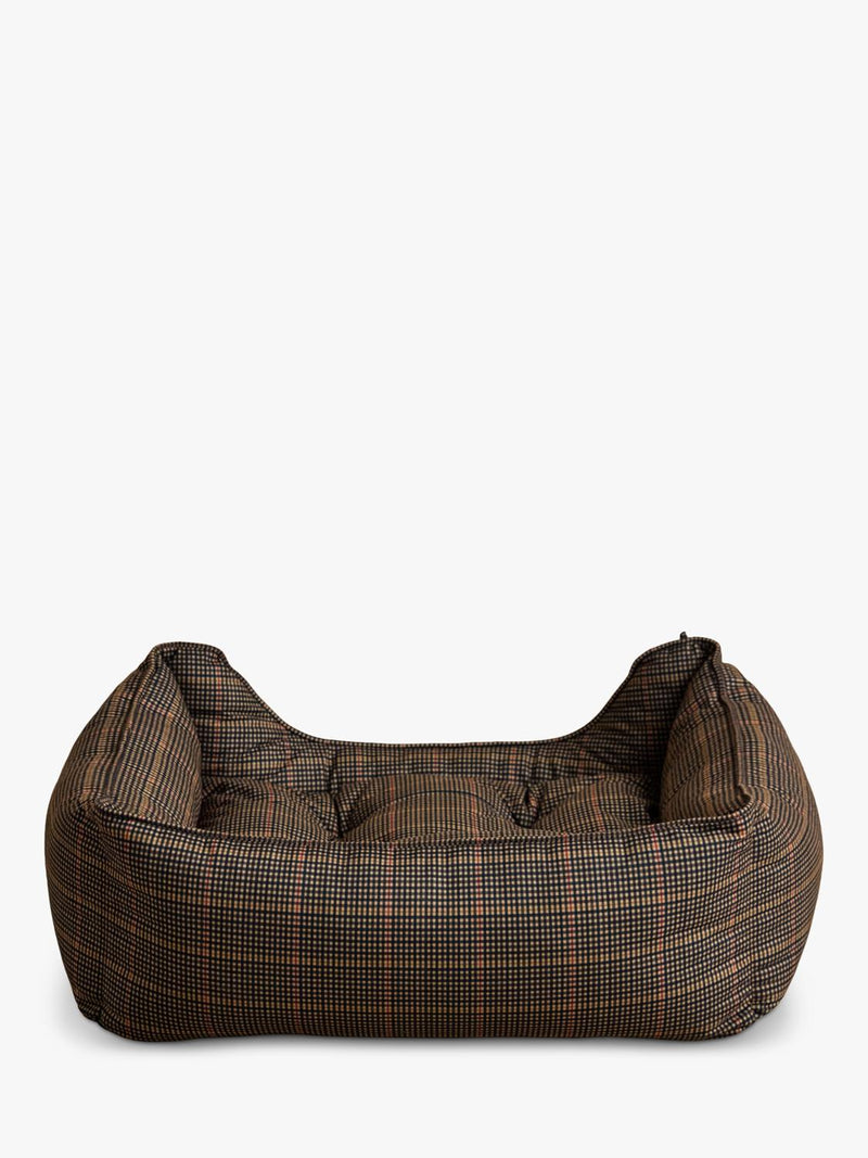 Joules Henson Check rectangular pet bed, UK version
