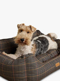 Joules Henson Check rectangular pet bed, UK version