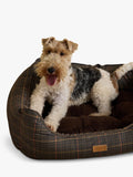 Joules Henson Check rectangular pet bed, UK version
