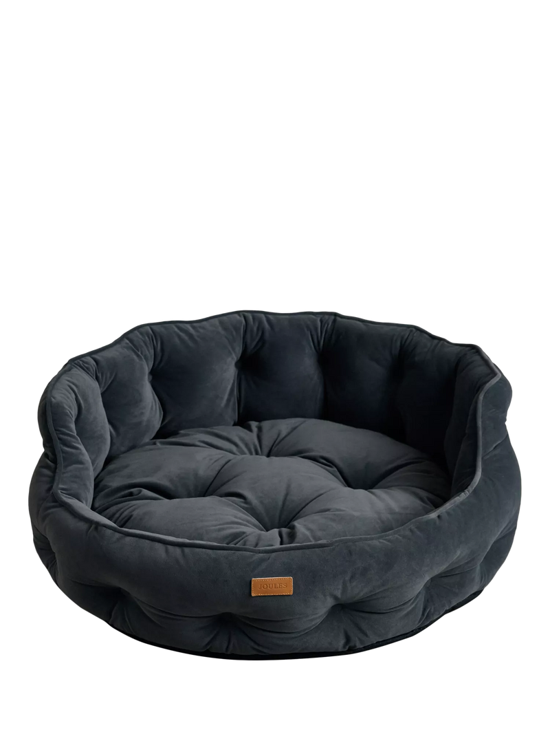 Joules velvet Chesterfield pet bed 51cm (British brand)