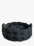 Joules velvet Chesterfield pet bed 51cm (British brand)