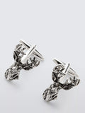 John Lewis stag cufflinks silver (British brand)