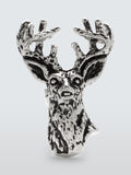 John Lewis stag cufflinks silver (British brand)