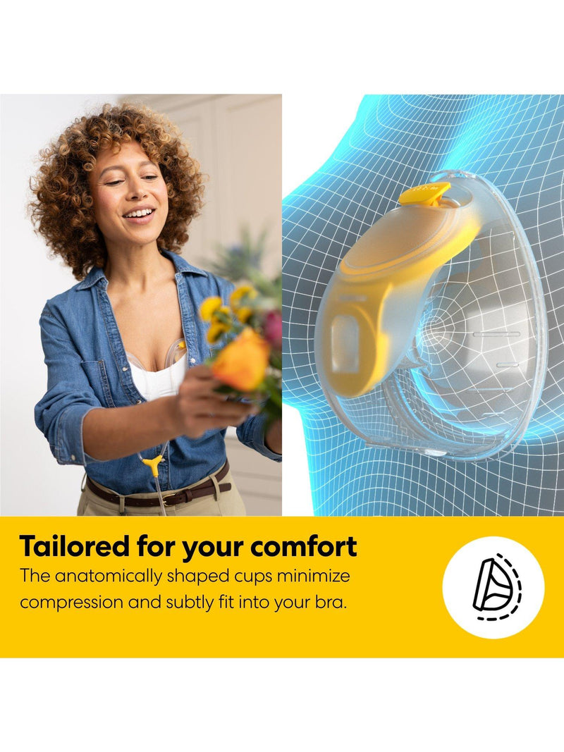Medela Freestyle Mini wearable breast pump, imported from the UK