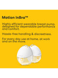 Medela Motion InBra double electric breast pump 150ml, UK version