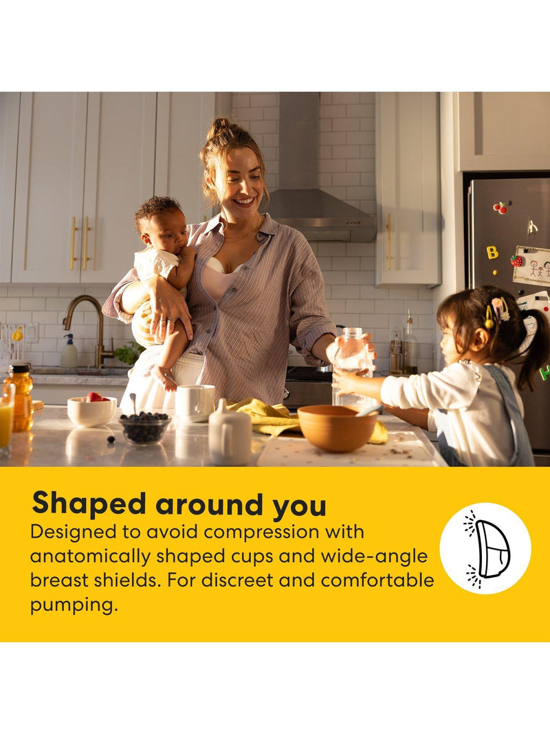 Medela Motion InBra double electric breast pump 150ml, UK version