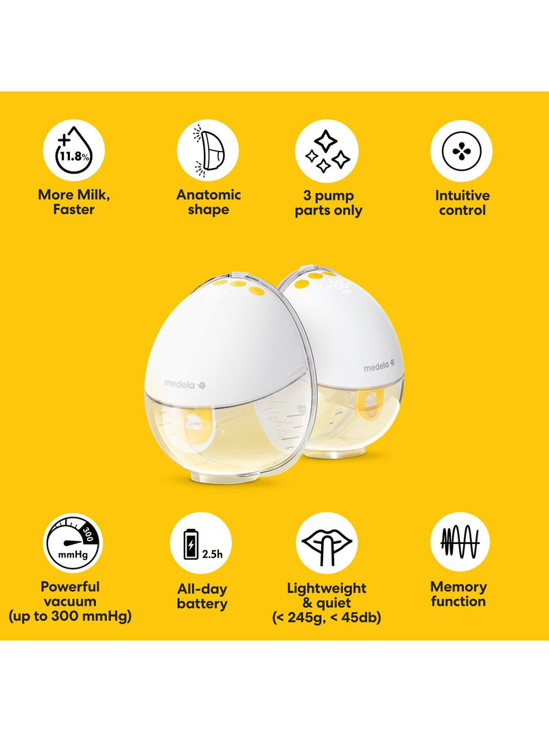 Medela Motion InBra double electric breast pump 150ml, UK version