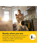 Medela Motion InBra double electric breast pump 150ml, UK version