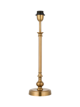 John Lewis nkuku Ehadi Table Lamp Base, Antique Brass- Buy online at McGrocer