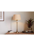 nkuku Ehadi table lamp base antique brass height 48cm - British product