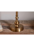 nkuku Ehadi table lamp base antique brass height 48cm - British product