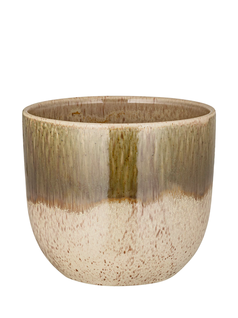 nkuku Almeida small ceramic plant pot 17.5cm (British brand)