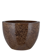 John Lewis nkuku Dunai Large Terracotta Indoor Outdoor Planter Dark Brown 44cm- Buy online at McGrocer