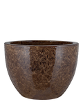 nkuku Dunai terracotta planter 44cm dark brown (British brand)