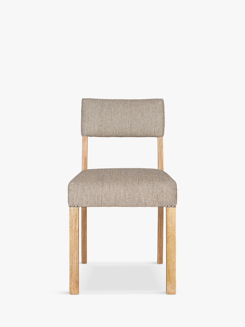 nkuku Nadeeka mango wood dining chair natural (British brand)