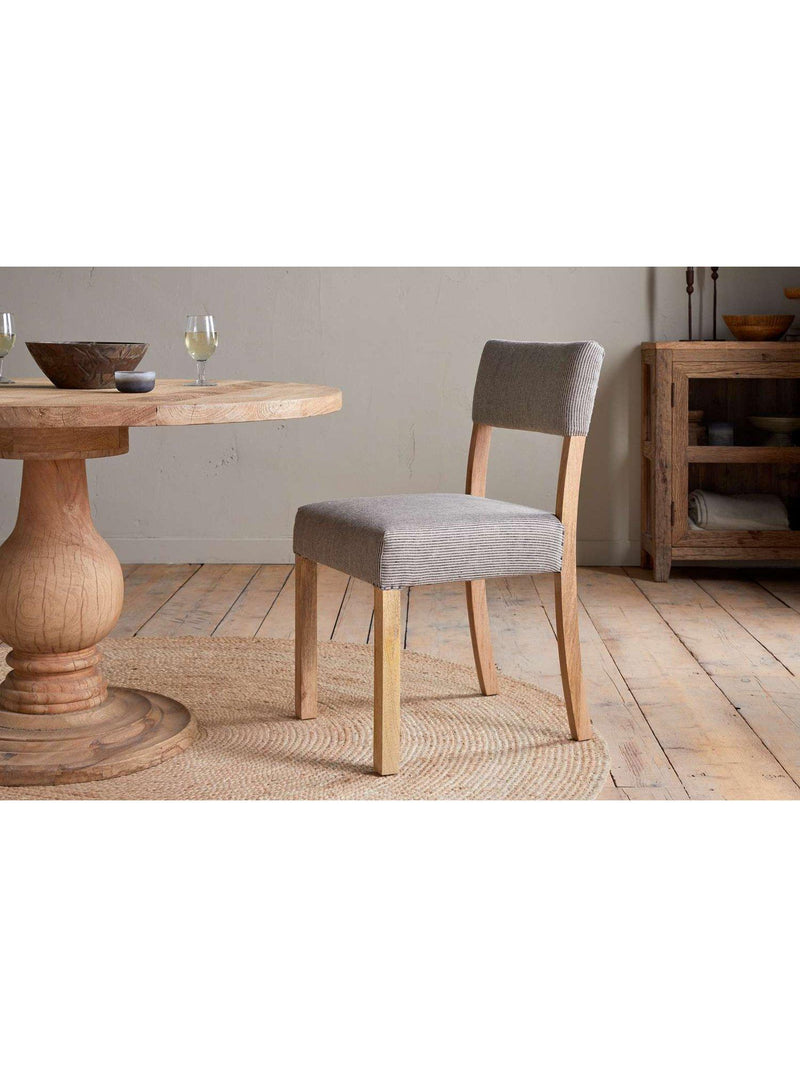 nkuku Nadeeka mango wood dining chair natural (British brand)