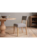 nkuku Nadeeka mango wood dining chair natural (British brand)