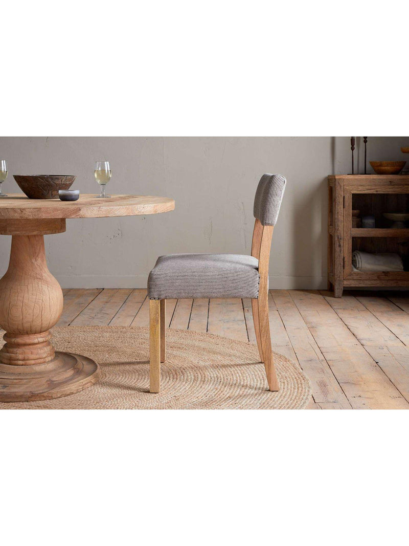 nkuku Nadeeka mango wood dining chair natural (British brand)