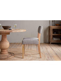 nkuku Nadeeka mango wood dining chair natural (British brand)