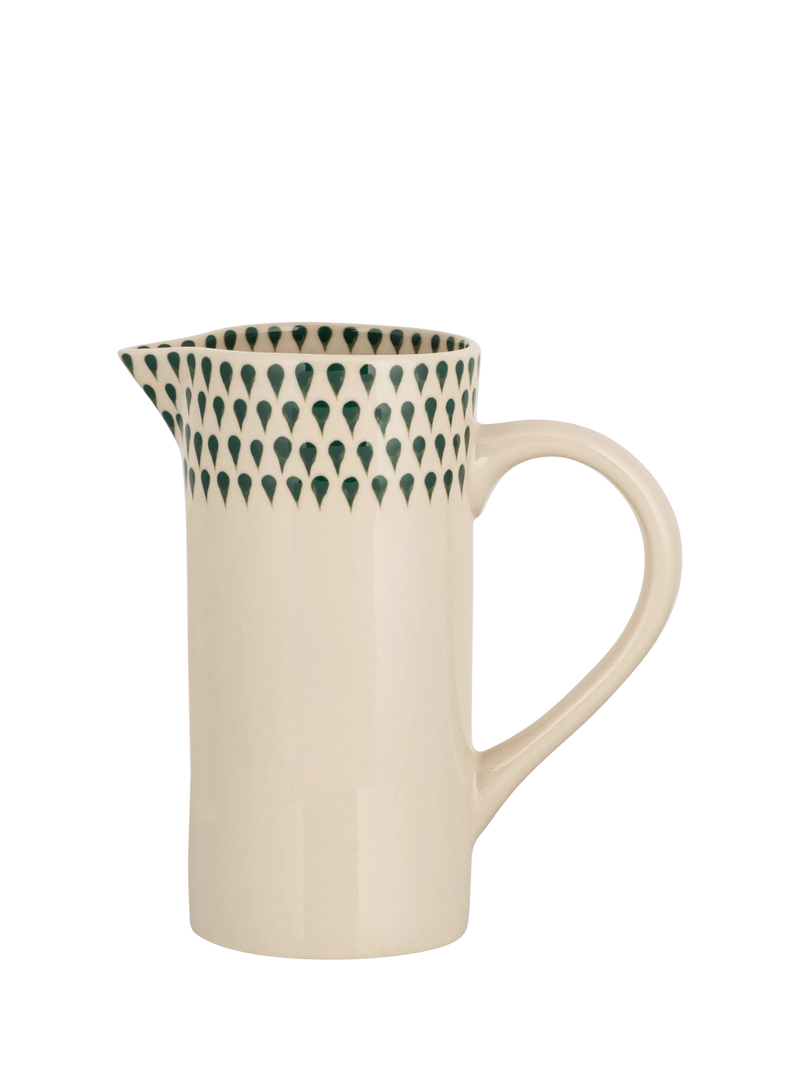 nkuku small ceramic jug 500ml, imported from the UK