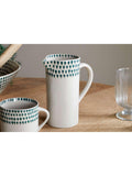 nkuku small ceramic jug 500ml, imported from the UK