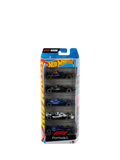 Hot Wheels Formula 1 5-pack die-cast toy cars (British brand)