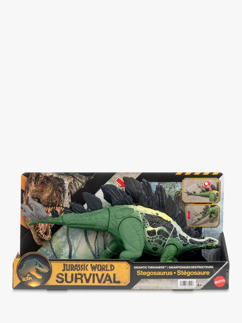 Jurassic Park Gigantic Thrashers Stegosaurus action figure 14 inch - British product