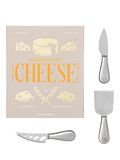 PRINTWORKS cheese tools gift set with three knives, UK version
