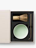 PRINTWORKS Essentials matcha kit with bamboo whisk, imported from the UK