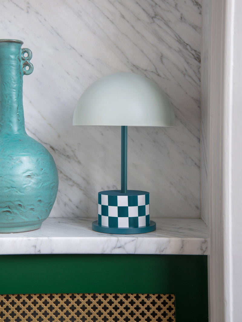 PRINTWORKS Riviera portable lamp blue (British brand)