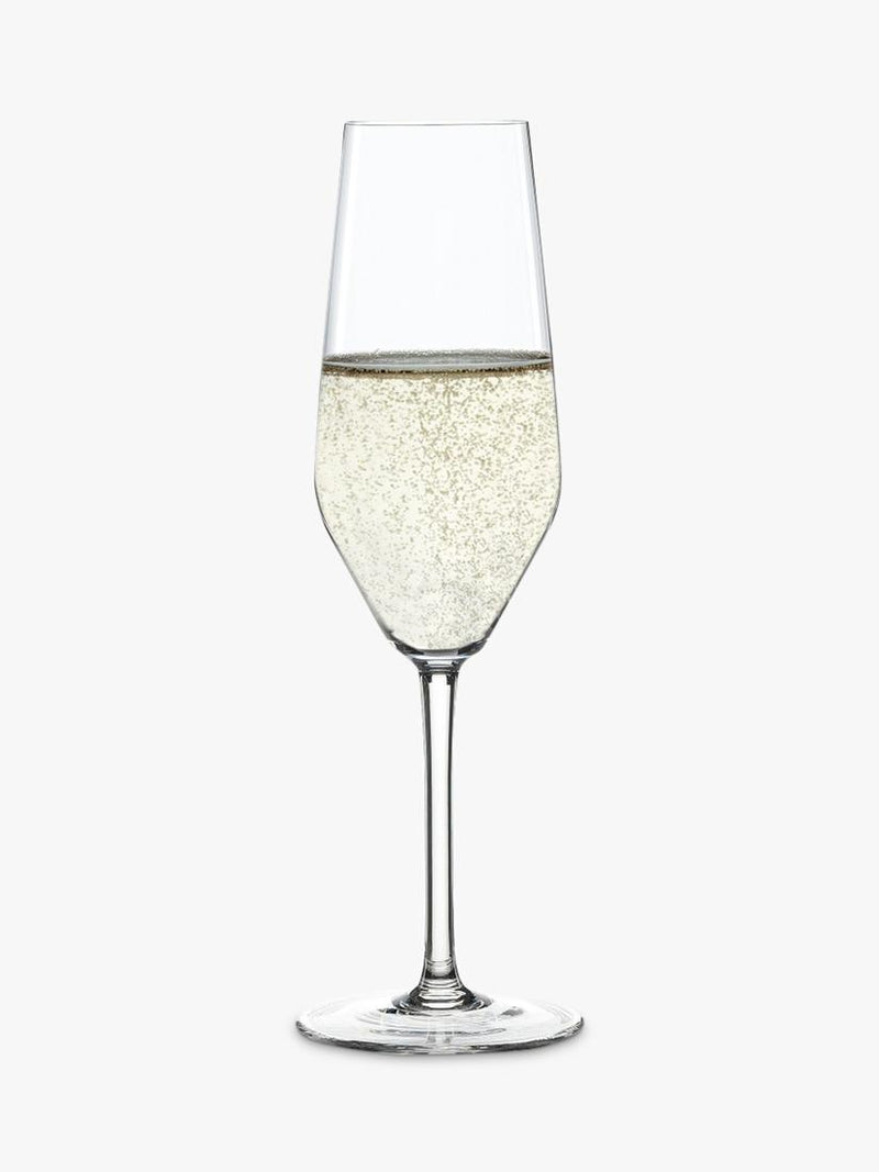Spiegelau crystal champagne flute set of 4 240ml, imported from the UK