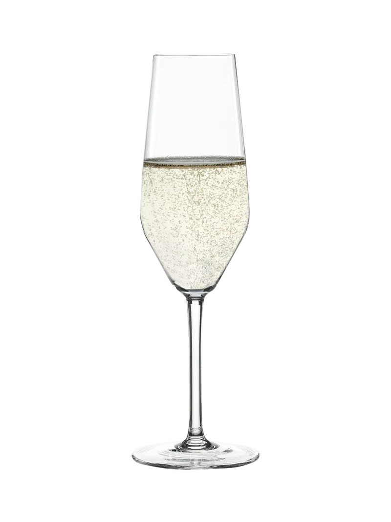 Spiegelau crystal champagne flute set of 4 240ml, imported from the UK