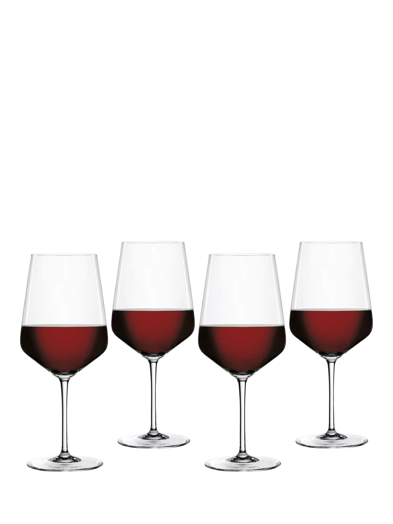 Spiegelau red wine glasses Style Crystal set of 4 630ml, UK version