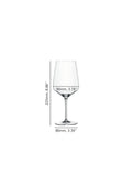 Spiegelau red wine glasses Style Crystal set of 4 630ml, UK version