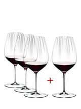 John Lewis RIEDEL Performance Cabernet/Merlot Crystal Wine Glasses, Set of 4, 834ml- Buy online at McGrocer