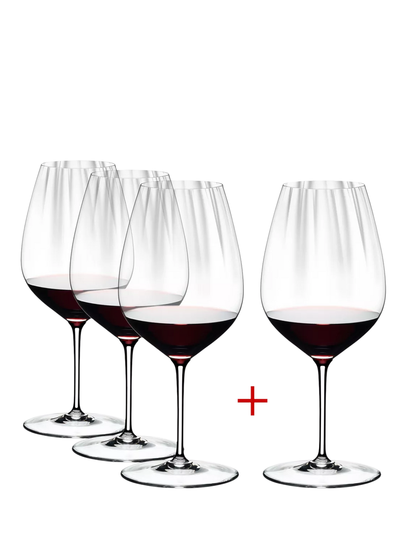 RIEDEL Performance crystal wine glasses set of 4 834ml - British product