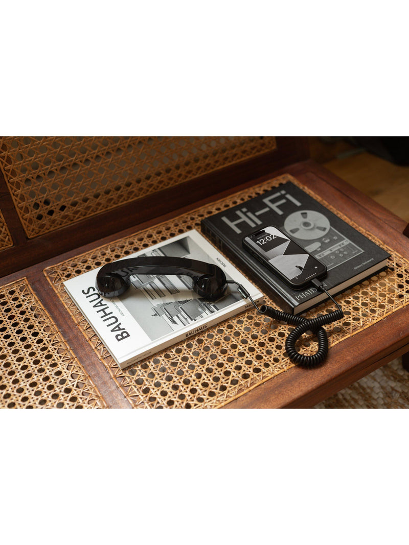 Native Union POP Phone Handset Black, imported from the UK