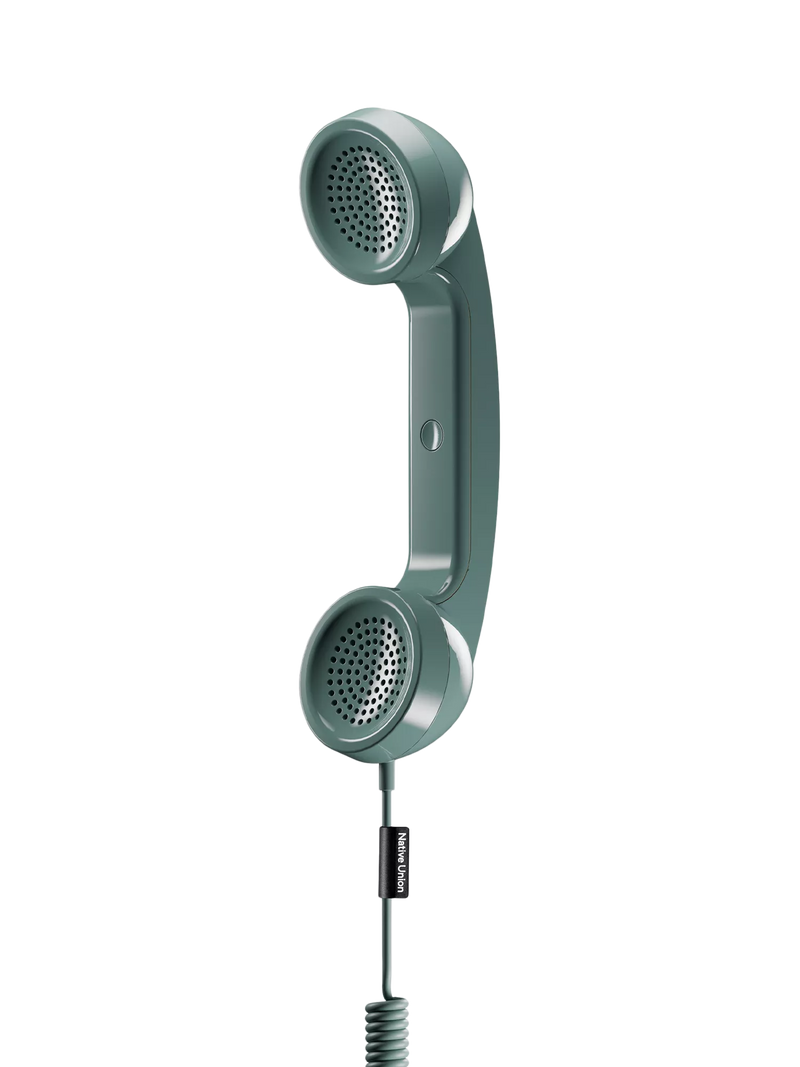 Native Union POP Phone Handset Green - British product
