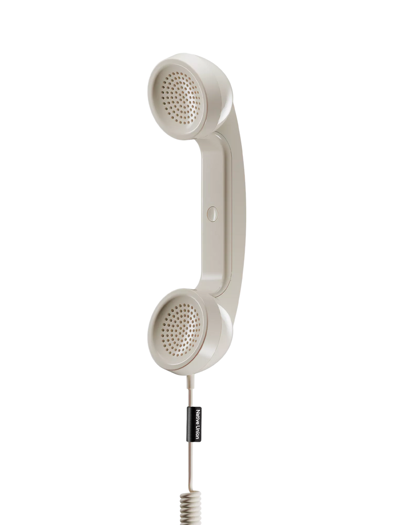 Native Union POP phone handset Sand, UK version