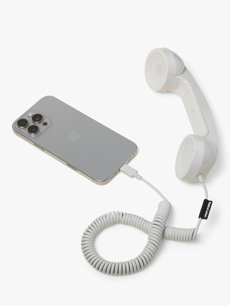 Native Union POP phone handset Sand, UK version
