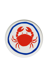 John Lewis In The Roundhouse Crab Fine China Dinner Plate, 25cm- Buy online at McGrocer