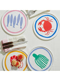 In The Roundhouse crab fine china dinner plate 25cm, UK version