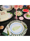 In The Roundhouse fish fine china dinner plate 25cm - British product