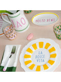 In The Roundhouse Wave side plates 21cm set of 4, UK version