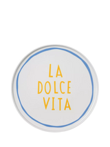 John Lewis In The Roundhouse La Dolce Vita Fine China Dinner Plate 25cm White/Multi- Buy online at McGrocer