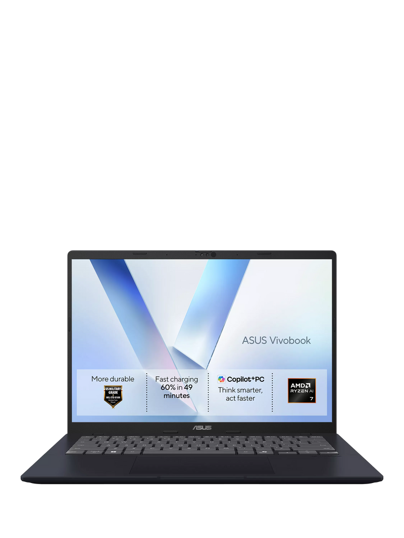 ASUS Vivobook 14 laptop 14-inch blue, imported from the UK