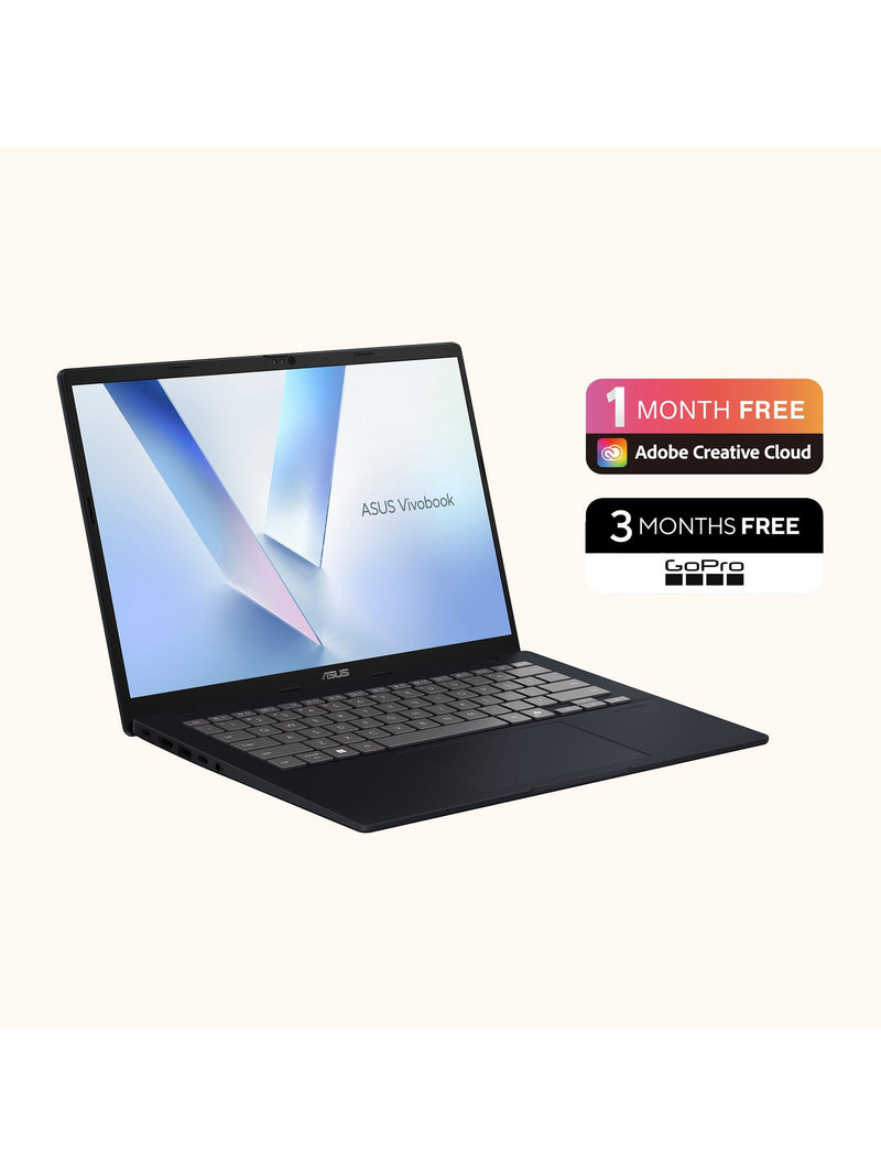 ASUS Vivobook 14 laptop 14-inch blue, imported from the UK